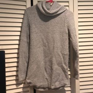 Cowlneck sweater tunic